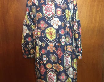 Designer "seen" for chloè bold print shift mini