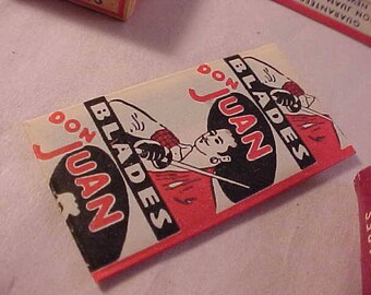 Don Juan and New Crescent Razor Blades