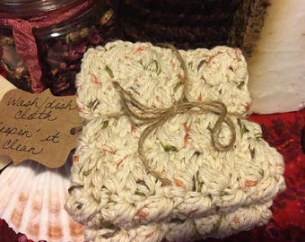 Handmade wash/dish cloths