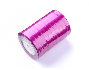 22 m 6mm violet purple satin ribbon
