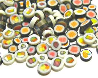 60 pc Handmade Sushi Mix 4mm to 6mm