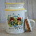 Vintage 1970s Moppets Fran Mar Porcelain Canister