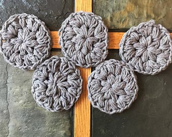 Crocheted Face Scrubbies