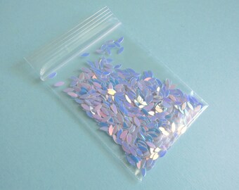 Glitter Mix OVAL Horse Eye Sequins for Resin, Nail Decor, Decoden, BJD EYES
