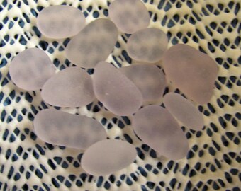 Amethyst Sea Glass, genuine sea glass, beach glass