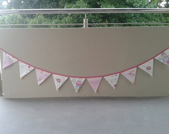 Bunting Flags - Pink