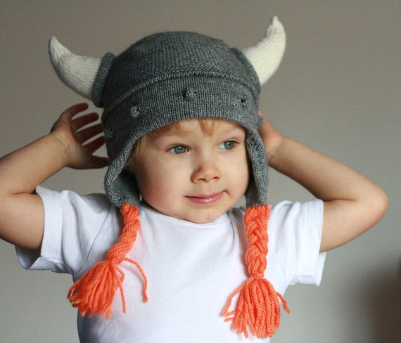 tricoter un bonnet viking