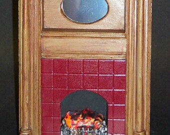 12th scale Dolls House Arts & Crafts Fireplaces ACF1BY