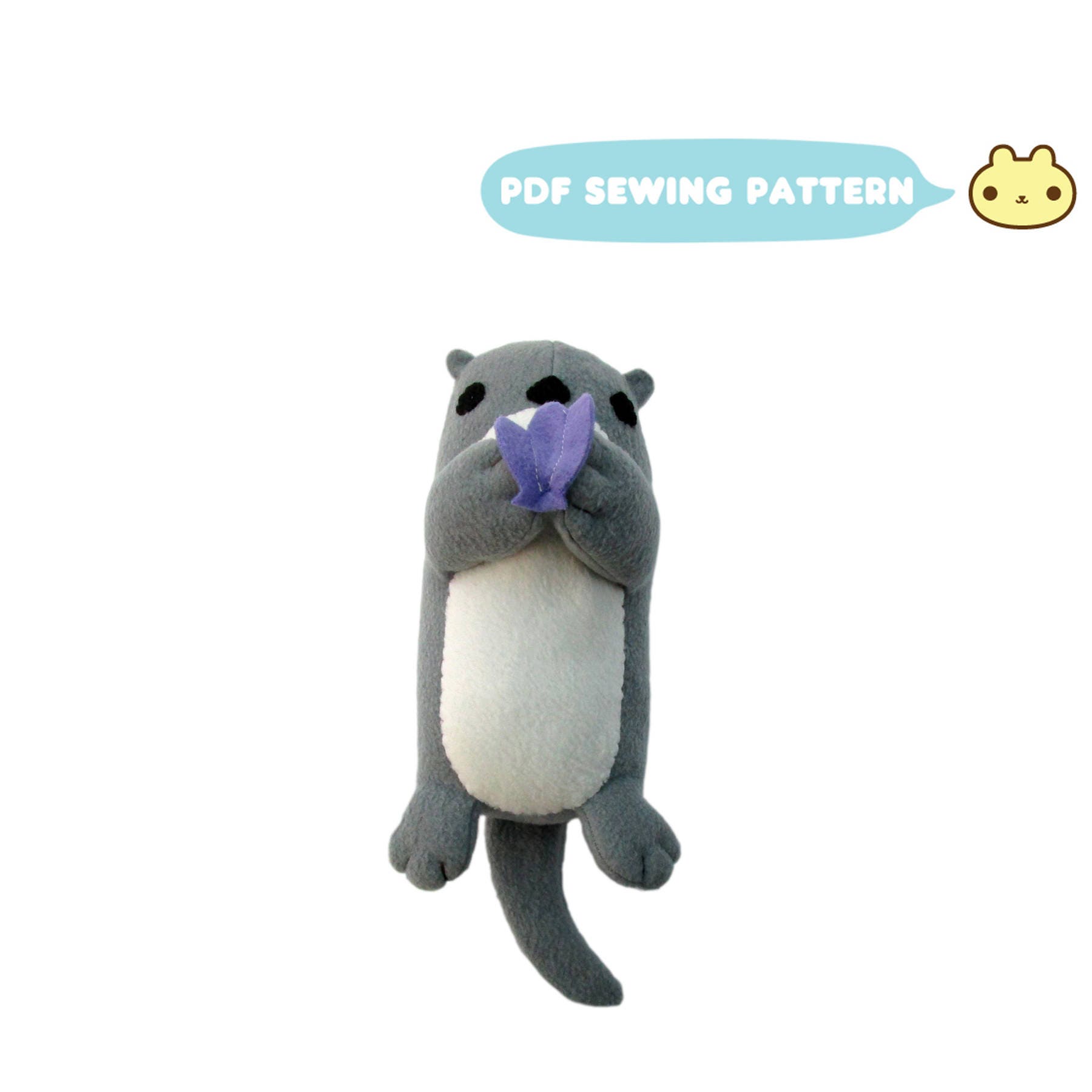 stuffed otter pattern