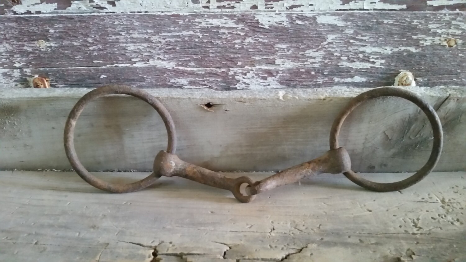 Horse bit vintage old and rusty horse bit horse decor horse