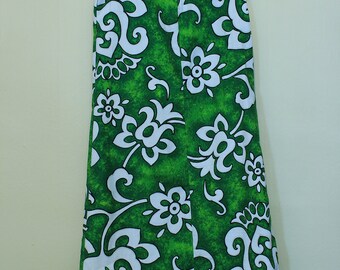 1960s Hawaiian Barkcloth Shift Dress