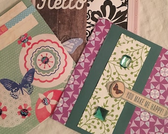 Handmade special or all occasion greeting cards