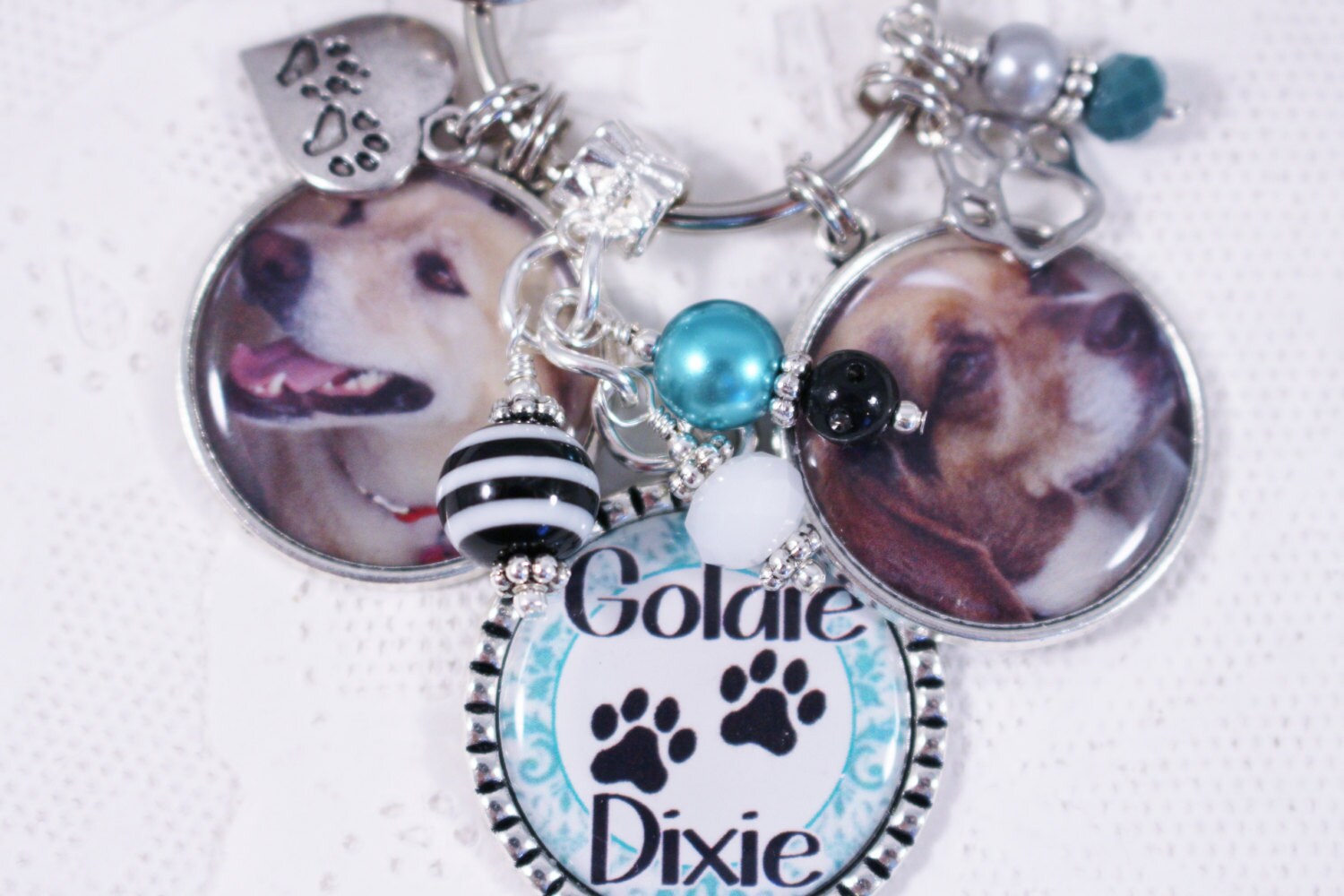 PERSONALIZED DOG JEWELRY Personalized Dog Key Chain