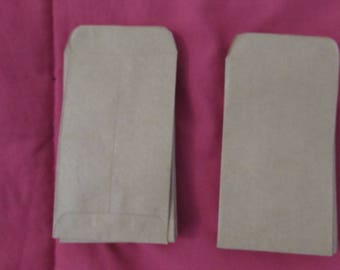 Set of 25 kraft paper bags