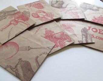 Recycled Trader Joe's Bag Classic Cards