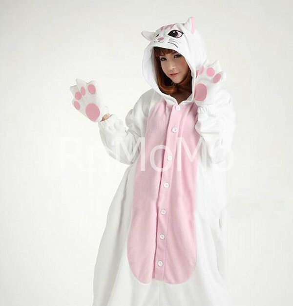 KIGURUMI Cosplay Romper Charactor animal Hooded Night clothes