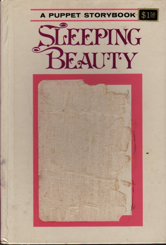 Sleeping Beauty Puppet Storybook + Oscar Weigle + Tadasu Izawa and Shigemi Hijikata + 1972 + Vintage Kids Book