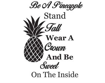 Download Be a pineapple svg | Etsy