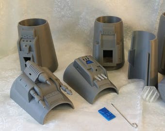 Sabine Wren Mandalorian Gauntlets Vambraces from Star Wars Season 3 Rebels