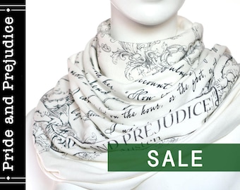 Pride and Prejudice Book Scarf