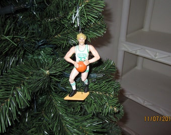 Larry Bird Boston Celtics custom basketball christmas sports ornament many to choose from.