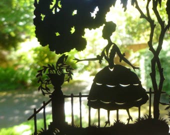 Original Antique Paper Silhouettes