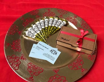 10 mini Jamila henna cones