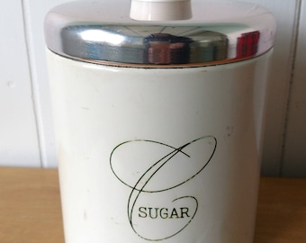 vintage Ransburg sugar canister