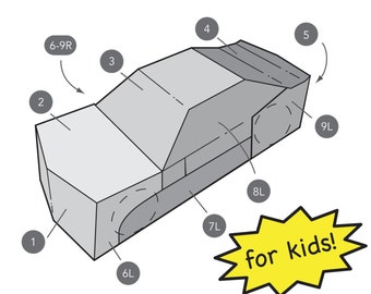Transforming Car Costume for Kids