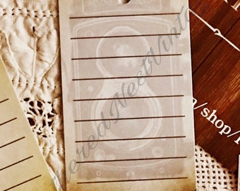 Vintage Camera Hang Tags / Journaling Cards
