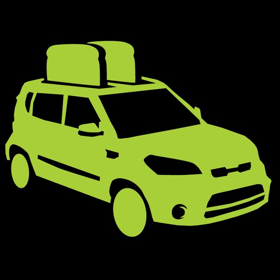 Kia Soul Toaster decal
