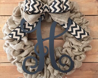 Front Door Wreath | Burlap Wreath | Mothers Day Wreath | Spring Wreath | Everyday Wreath