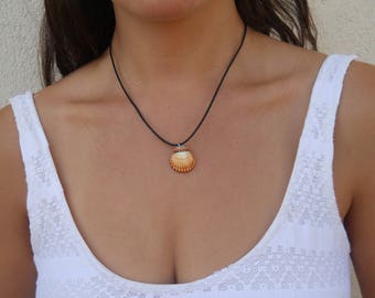 Valentine's gift ,Real Sea Shell Necklace, Limpet Seashell Necklace, Natural Jewelry, Beach Necklace, Small Shell Necklace, Just for You
