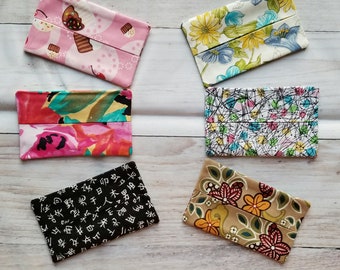 Pocket tissue holder, four options, tissue storage, tissue holder, purse tissue holder, purse accessories, travel tissue holder, small gift