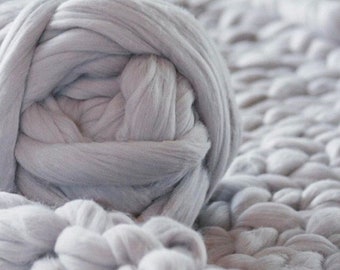 Super Chunky Wool Yarn, Super Bulky Yarn, Arm Knit Wool Yarn,Merino Wool Yarn