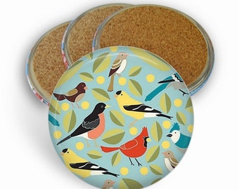 Bird Coasters - Drink Coasters