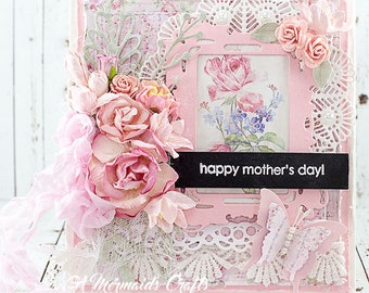Shabby Chic Happy Mother's Day Greeting Card