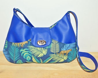 Tropical blue Taissie purse