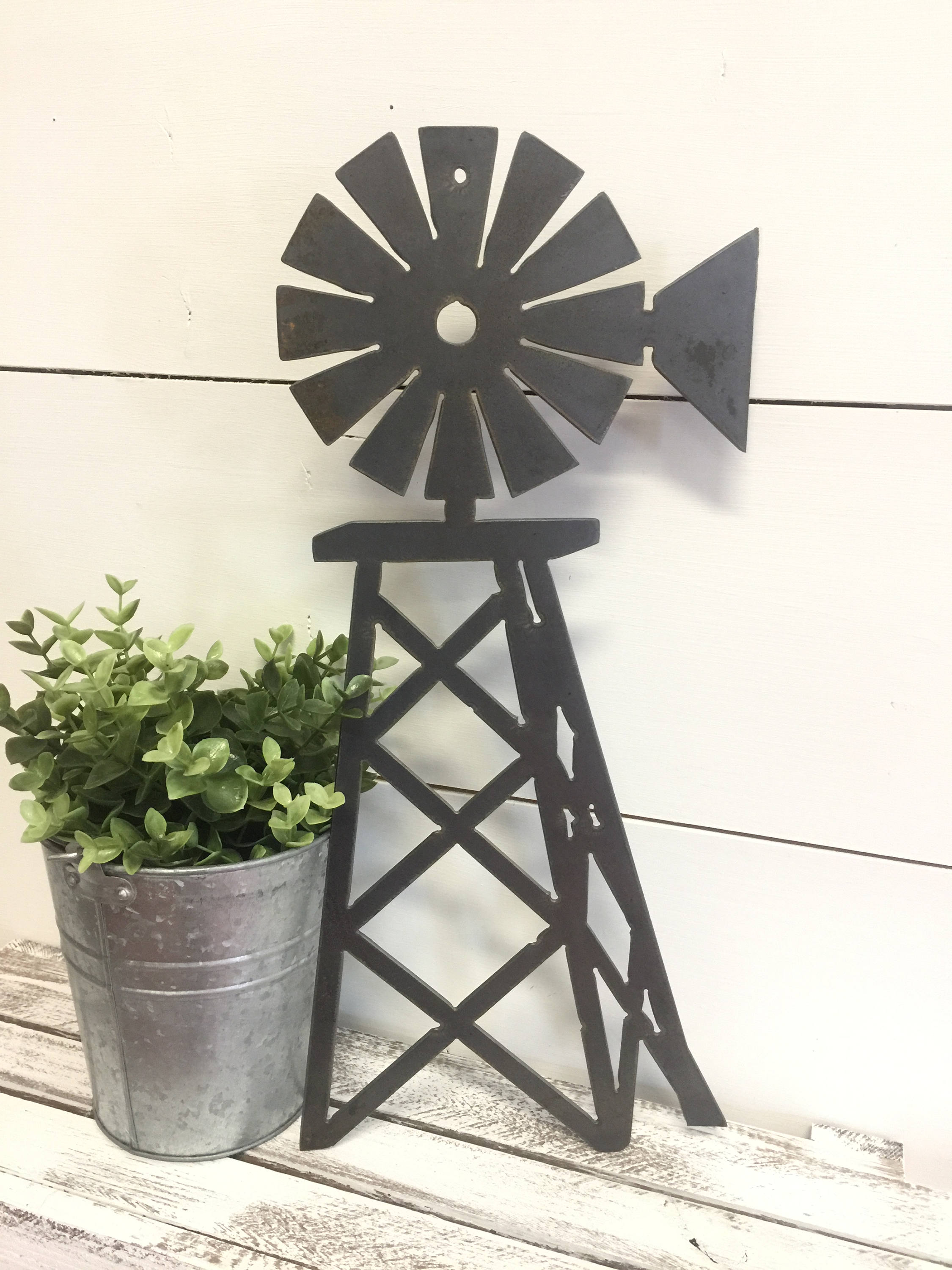 Windmill Decor Metal Windmill Windmill Wall Decor