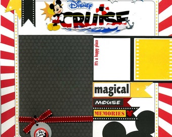 Cruise - 12x12 Premade Scrapbook Page