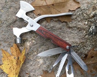 Personalized 15-in-1 Axe/Hammer Multi-Tool