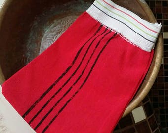 Kessa Kessel Gommage Hammam-Handschuh, original tunesische Esfoliant Handschuh, Schönheit Bad Handschuh Peeling