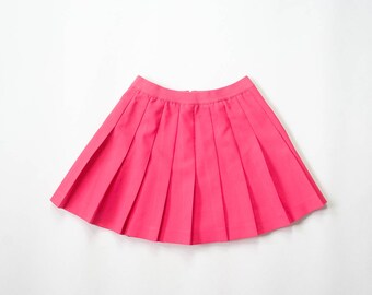 90s Pleated Mini Skirt 1990s Barbie Pink Lilys Of Beverly Hills Tennis Skirt Sporty Pastel Goth Athletic Soft Grunge Punk Kawaii Extra Small