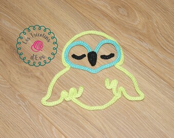 tricotin hibou