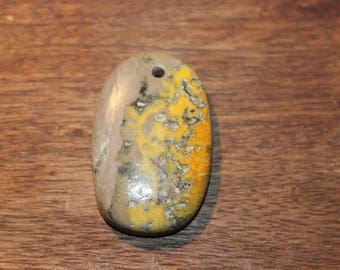 jasper pendant -with or not leather cord