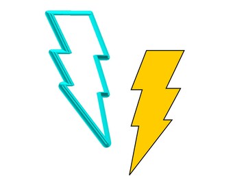 Lightning Bolt Cookie Cutter