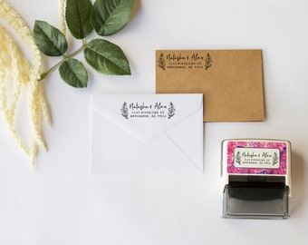 Return Address Self Inking Stamp Address Self Ink, Return Address Stamp Self-Inking, Self Inking Personalized Stamp Self Inking