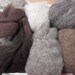 BARGAIN BAGS of Mixed Natural Fibre. Perfect for Needle Felting 200g