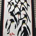 Penguin Quilt 59X79 White Black