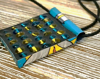 Upcycled Mosaic Necklace